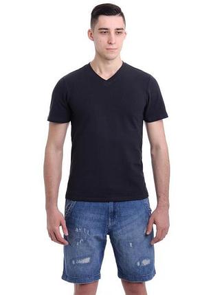 Футболка "лакоста" - темно-серая