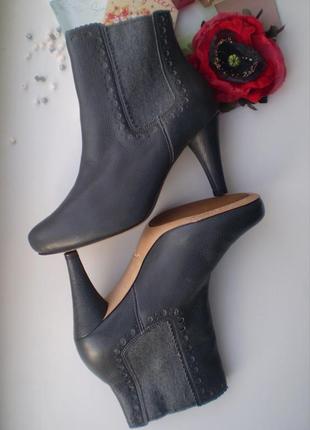 Женские кожаные ботинки clarks челси uk5d 38р.2 фото