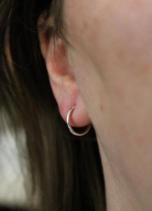 1шт обманка крутые клипсы сережки серьги без прокола зажим кольцо унисекс рок готика