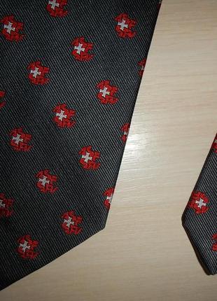 Шелковый галстук премиум класса ermenegildo zegna 100% шелк4 фото