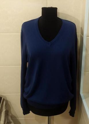 Кашеміровий светр / джемпер відомого бренду rene lezard 100% кашемір2 фото