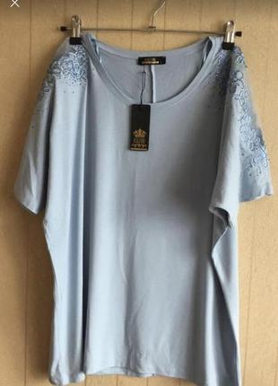 Жіноча футболка великого розміру 56-58