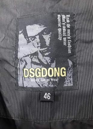 Dsgdong отличная серая удобная мужская ветровка 46р. делаем подарочки!!!2 фото
