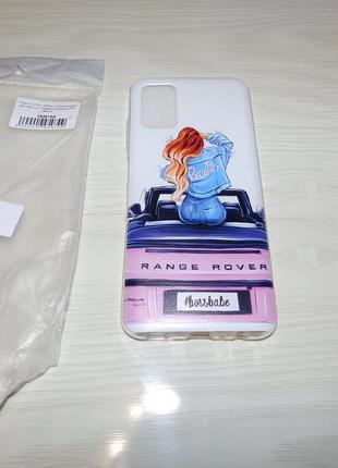 Чохол samsung galaxy a03s range rover boss babe дизайнерські чохли