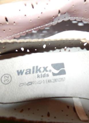 Балетки  детские кожа walkx kids  32р.010кд6 фото