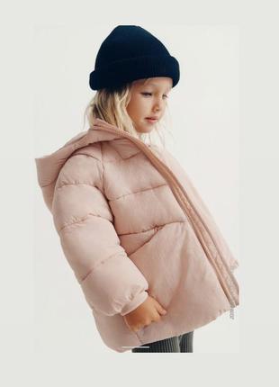 Zara куртка детская девочка