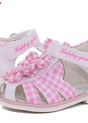 Дитячі босоніжки для дівчинки, 22-27