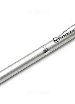 Ручка pilot capless ballpoint pen 0.7 mm silver body  black ink