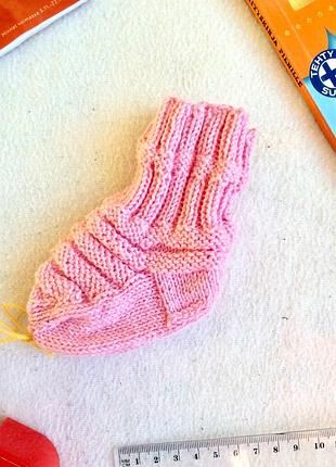 В'язані шкарпетки, вовна