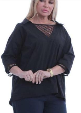 Блузка туречкова большой размер