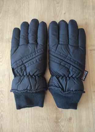 Фирменные мужские лыжные спортивные перчатки  thinsulate, германия.  размер  8(m)).2 фото