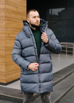 Чоловічий пуховик водовідштовхуючий