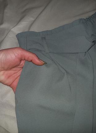Шикарні штани кюлоти штани вільного покрою3 фото