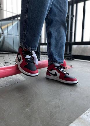 Jordan 1 chikago black toe nike кроссовки найк джордан высокие, кроссовки джордан5 фото