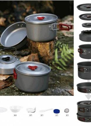 Набор посуды туристической 4-5 человек  fire maple fmc-209 оптом
