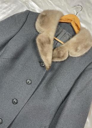 Шерстяное пальто a силуэта6 фото