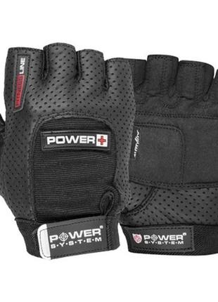 Перчатки для фитнеса и тяжелой атлетики power system power plus ps-2500 black s1 фото