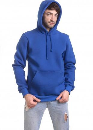 Худи мужское электрик (трехнитка)