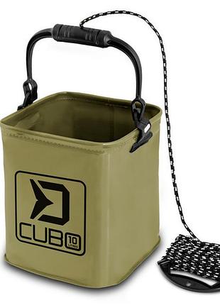 Ведро для рыбалки delphin cubo 5л