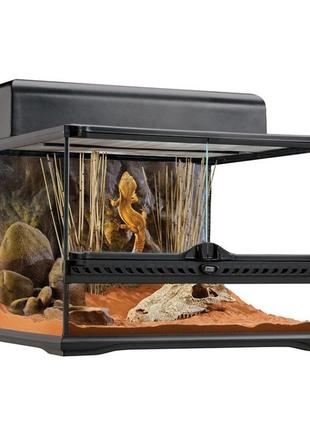 Hagen exo terra natural terrarium-advanced reptile habitat, low террариум 45х45х30см1 фото