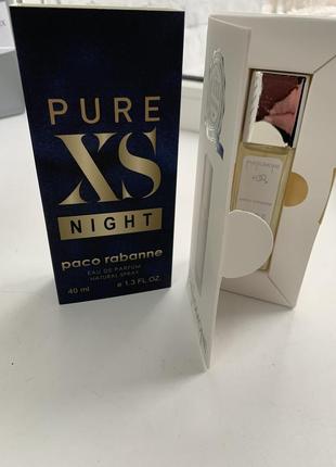 Pure xs night, 40мл с феромонами usa1 фото