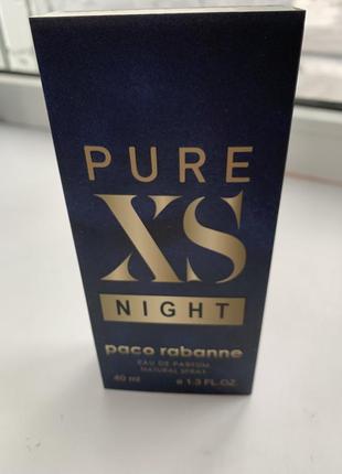 Pure xs night, 40мл с феромонами usa3 фото