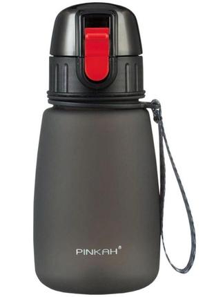 Пляшка для води pinkah tritan sports pj-748t 460 мл, чорна