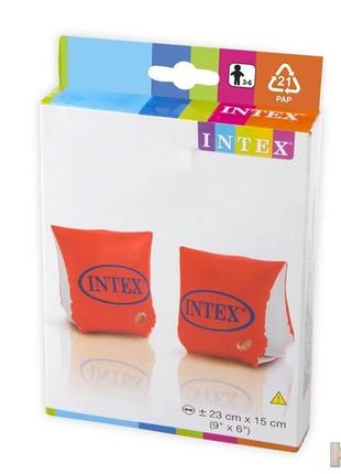 Нарукавники для плавания 3-6 лет intex 6941057402161