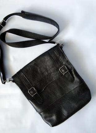 Чоловіча сумка з натуральної шкіри, ручна робота