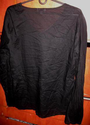 Блуза батист черная3 фото