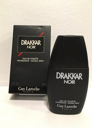 Drakkar noir guy laroche винтажная туалетная вода