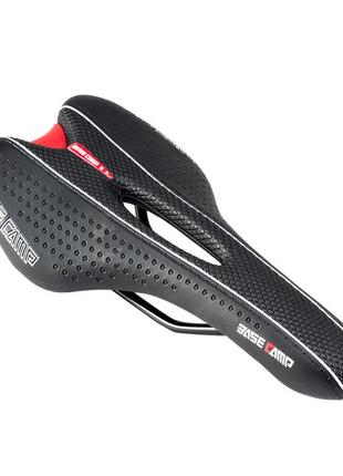 Велосипедне сідло з отвором sport wfs1 сидіння, сидіння для велосипеда чорне