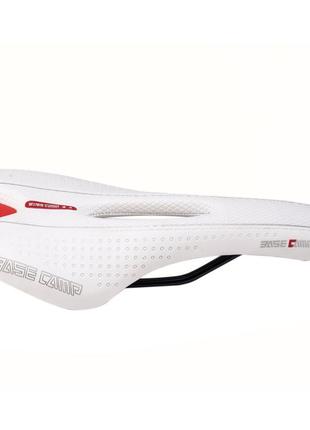 Велосипедное седло с отверстием sport wfs1 сиденье, сидушка для велосипеда белое