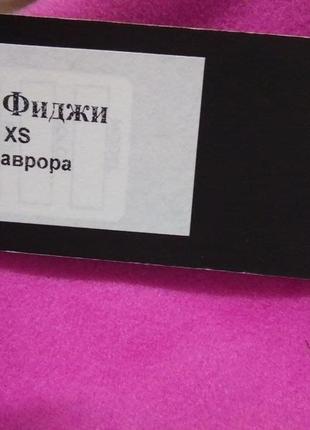 Пальто жіноче демісезонне рожеве "фіджі" tm ricco xs4 фото