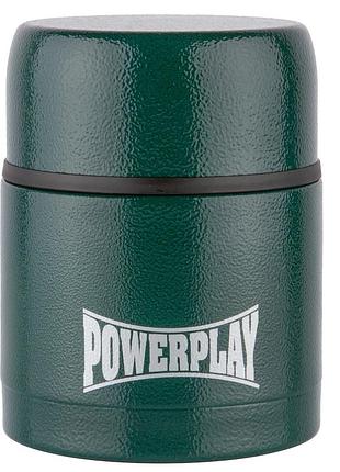 Термос харчовий powerplay 9003 зелений 500 мл