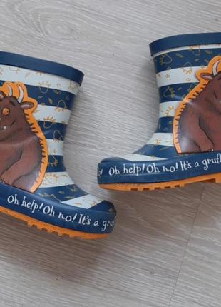 Резиновые сапожки на мальчика