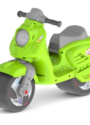 Скутер беговел оріон салатовий 502