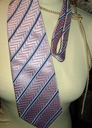Шикарный женский галстук италия винтаж5 фото