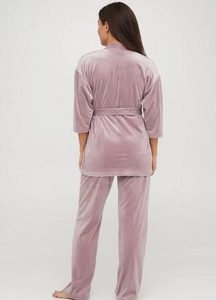Жіночий піжамний костюм піджак і штани для дому та сну.2 фото