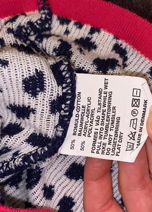 Данія 🇩🇰 свитер/кофта в принт/джемпер 5