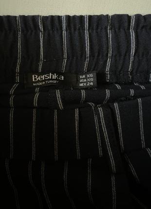 Штани в смужку bershka4 фото