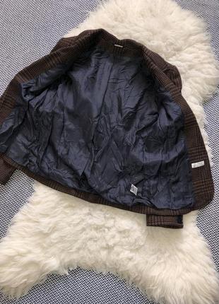 Mamut ретро винтаж шерстяной пиджак жакет шерсть гусиная лапка2 фото