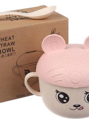 Еко чашка рожева 68-734