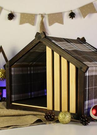 Будиночок для кішки кота собаки лежанка когтеточка гамак лежак одяг для собак