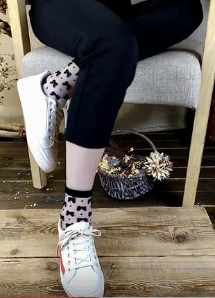 Носки прозрачные, носки прозорі