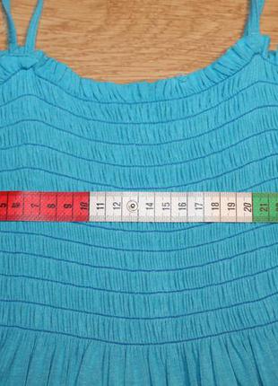 Бірюзове плаття-туніка 3