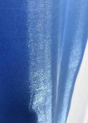 Готовый комплект штор монорей с подхватами 150х270 з тюлем кристалон 400х270 цвет голубой9 фото