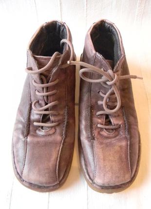 Кожаные ботинки bata р.36 ст.23,7см5 фото