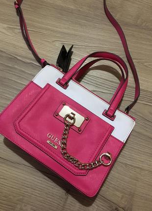Guess forget me not little status satchel сумка