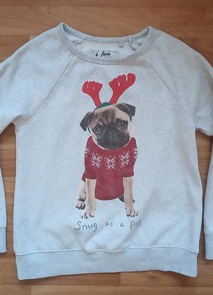 Утеплённый свитшот next на р.158-164